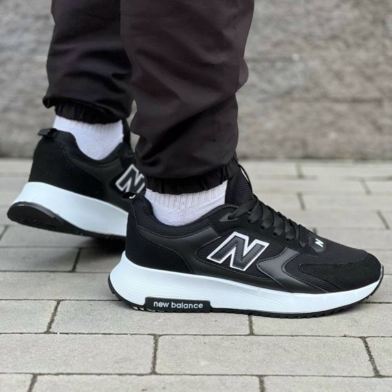 Кросівки New Balance весна-літо колір чорний, білий | Зображення 3