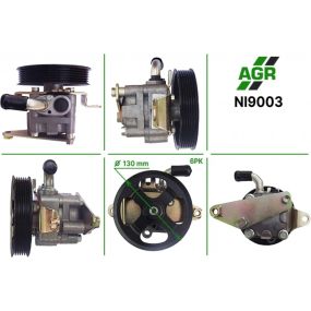 Насос ГУР новый NISSAN PRIMERA (P12) 02-, NISSAN X-TRAIL (T30) 01-; PRIMERA универсал (WP12) 02-