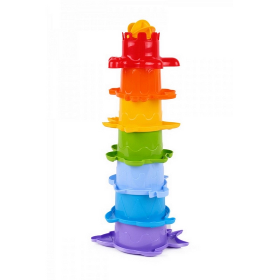 Ігровий набір для гри з піском "Пірамідка" ТехноК 6580TXK | Зображення 1