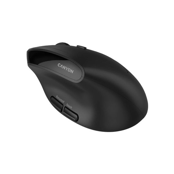 Мишка Canyon MW-25 LED Silent Wireless/Bluetooth Black (CNS-CMSW25) | Зображення 2