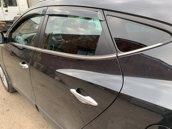 Вітровики (4 шт, HIC) для Hyundai IX-35 2010-2015 рр | Зображення 6