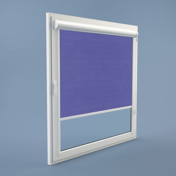 Рулонна штора Rolets Льон 2-874-300 30x170 см закритого типу Синя | Зображення 2