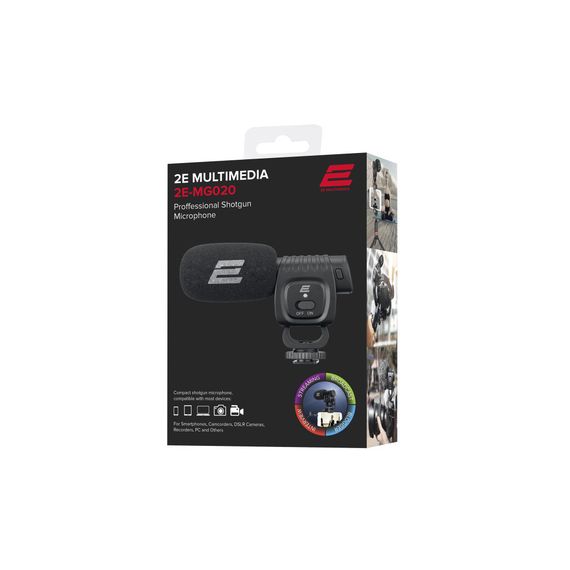 Мікрофон 2E MG020 Shoutgun Pro (2E-MG020) | Зображення 1