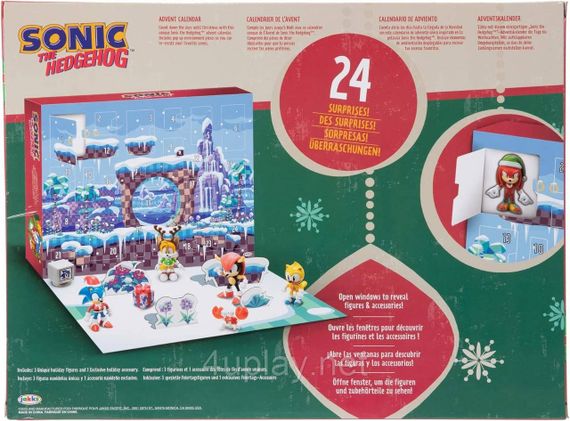Адвент-календарь Соник Оригинал Sonic The Hedgehog Advent Calendar 2024 | Зображення 2