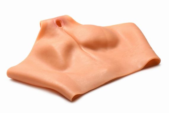 Накладна вагіна Master Series Silicone Vagina + Butt Panties - Medium | Зображення 2