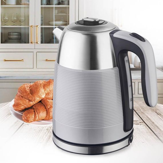 Електрочайник з нержавіючої сталі Maestro MR-051-GREY, 1.7 л, 2200 Вт | Зображення 1