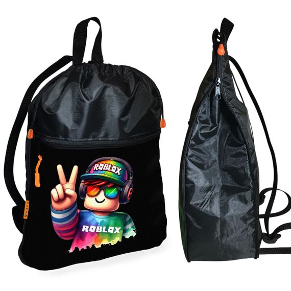 Шкільний рюкзак дитячий Роблокс / Roblox + Сумка для взуття спортивної форми рюкзак-мішок хлопчикові (01831) | Зображення 1