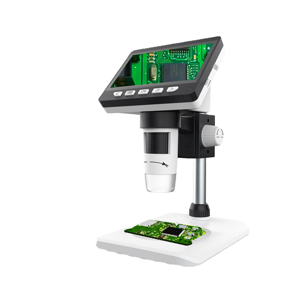 Цифровий мікроскоп з 4,3" LCD дисплеєм та підсвіткою GAOSUO M700, акумуляторний, збільшення до 1000X, 1080P | Зображення 5