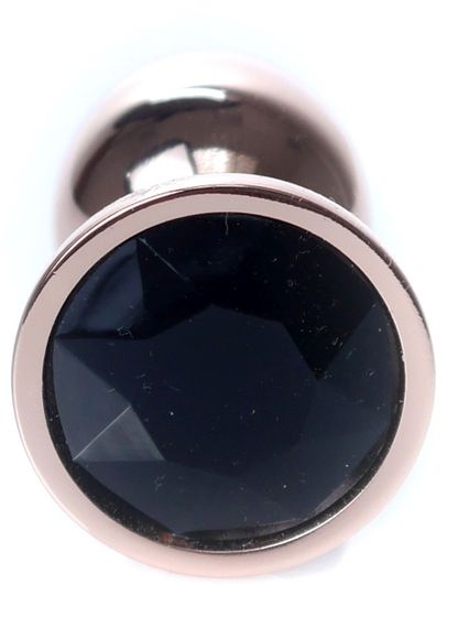 Анальний затор Boss Series - Jewellery Red Gold PLUG Black S, BS6400111 Sex Aura | Зображення 1