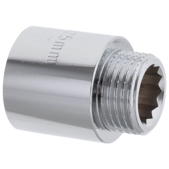 Удлинитель 1/2" 25мм (хром) Koer KF.E06-25.CHR (KF0095) | Зображення 2