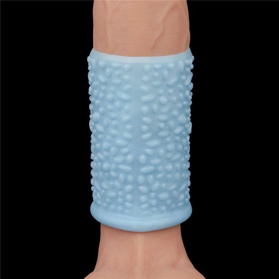 Насадка на член - Vibrating Drip Knights Ring Blue sexstyle | Зображення 5