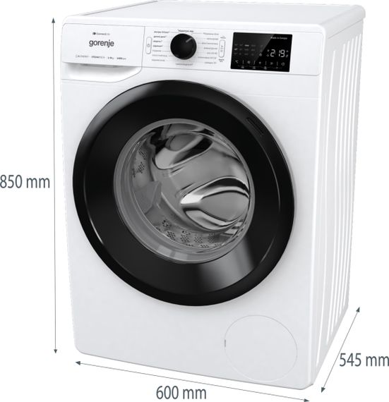Стиральная машина Gorenje фронтальная WPNEI94A1SWIFI | Зображення 9
