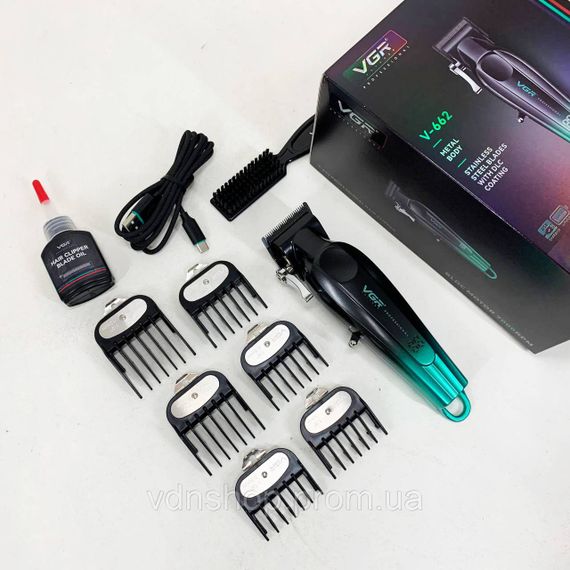 Професійна машинка для стрижки волосся в салон, Акумуляторний універсальний тример для стрижки KJ-33 | Зображення 5