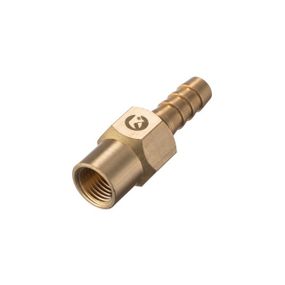 Шарнір поворотний внутрішня різь 1/4" на шланг 10 мм, латунь STORM INTERTOOL PT-22021