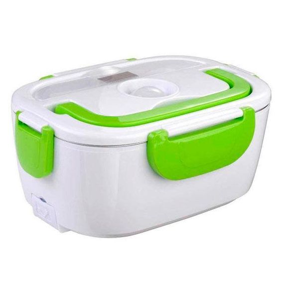 Ланч-бокс з підігрівом Lunch Heater 220 V Pro зелений електричний | Зображення 3