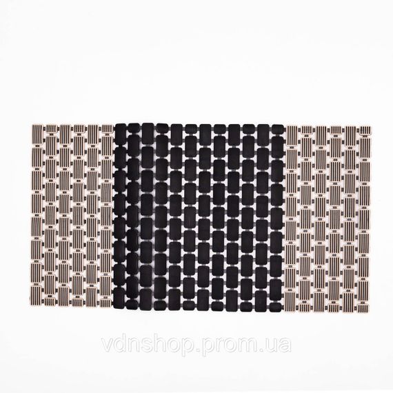 Коврик для ванны туалета душевой из поливинилхлорида на присосках 73*40 см HP-42-7B