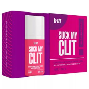Гель для кліторальної стимуляції - Intt Suck My Clit Wild Strawberry, 15 мл Sex Aura