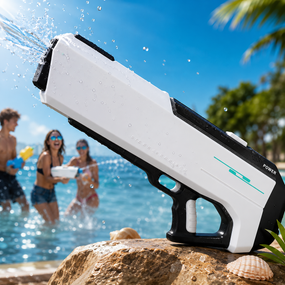 Аккумуляторный Водный Бластер USB 1500 мАч / Водяной пистолет с автоматическим насосом CHEETAH