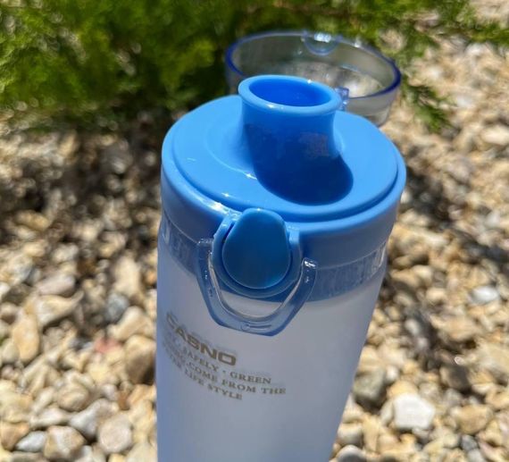 Пляшка для води Касно 650 мл KXN-1157 Блакитна | Зображення 7