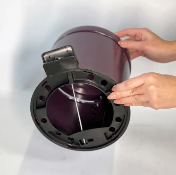 Відро для сміття з педаллю Mertinox 3 л фіолетове 4501.1825S.105.03 | Зображення 4