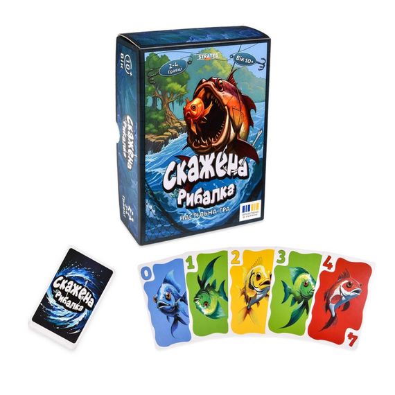 Карточная игра "Безумная рыбалка" 30845, 100 карточек | Зображення 8