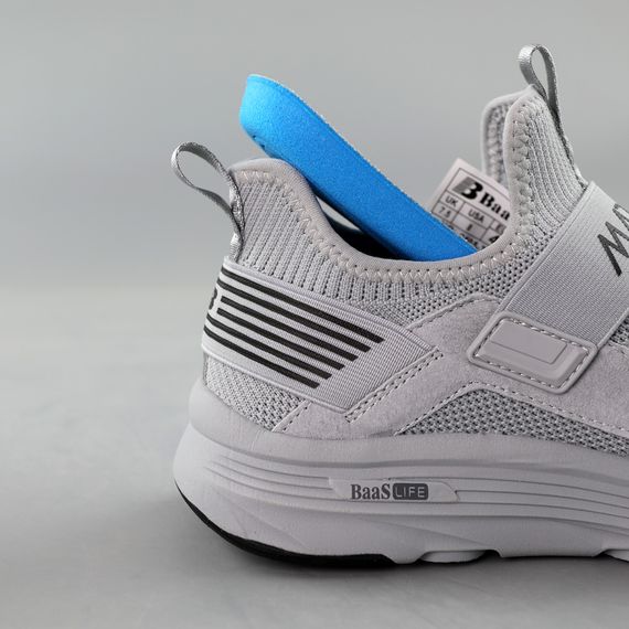 Кросівки чоловічі 591653 Сірі 41 42 43 44 45 46 | Зображення 5