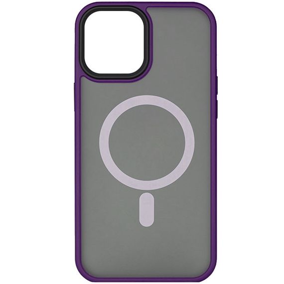 TPU+PC чехол Metal Buttons with MagSafe для Apple iPhone 15 Pro Max (6.7")