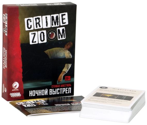 Настольная игра Crime Zoom: Ночной выстрел | Зображення 1
