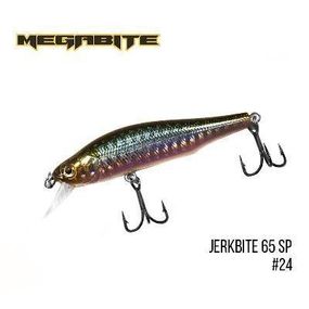 Воблер Megabite  Jerkbite 65 SP (65 mm, 5.9 g, 1.0 m) (24)