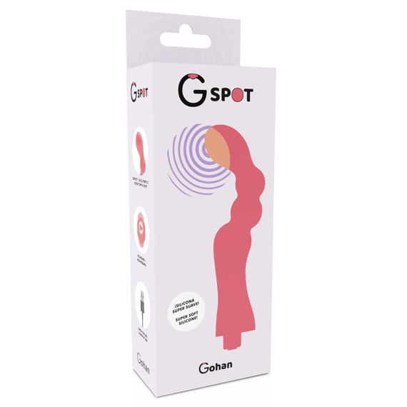 Вібратор для зони G GOHAN, колір: червоний, G-SPOT (Іспанія) | Зображення 4
