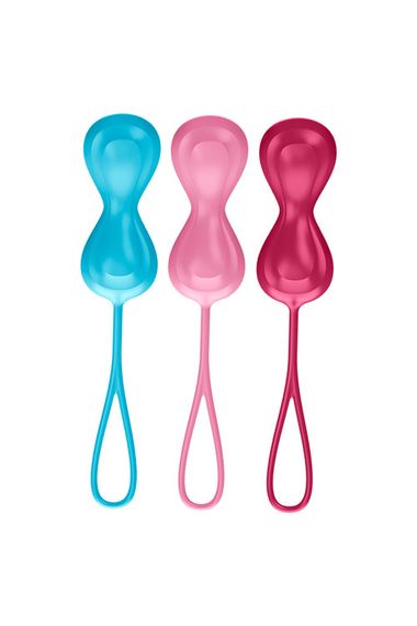 Набір вагінальних кульок Satisfyer Balls C02 double, medium Sex Aura | Зображення 3