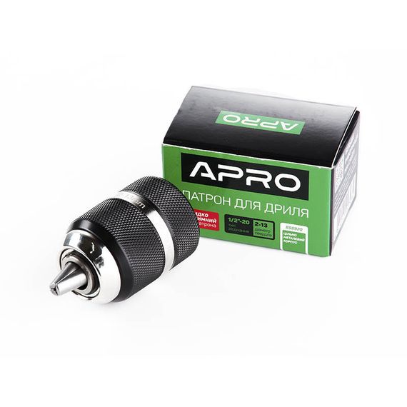 Патрон для дрели быстрозажимной 1/2-20, 2,0-13мм APRO | Зображення 1