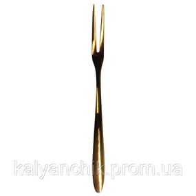 Вилка для кальяна Золотая