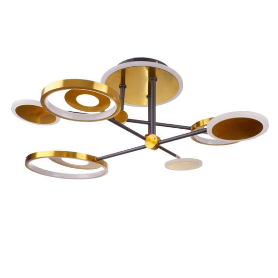 Люстра светодиодная потолочная 55W WW+NW+CW WH G (BR-01 659С/7)