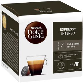 Кофе в капсулах NESCAFE Dolce Gusto Espresso Intenso 16шт Нескафе Дольче Густо Еспрессо