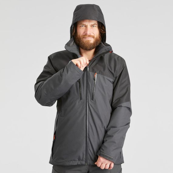 Чоловіча куртка Travel 500 3-в-1 - Чорна - 3XL | Зображення 3