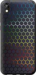 Чехол на Huawei Honor 8S Переливающиеся соты "498u-1679-17620"