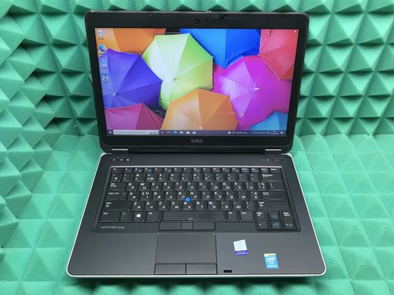 Ноутбук Б-класс Dell Latitude E6440 / 14" (1366x768) TN / Intel Core i5-4310M (2 (4) ядра по 2.7 - 3.4 GHz) / 8 GB DDR3 / 160 GB SSD / Intel HD Graphics 4600 / WebCam / DVD-ROM / HDMI / Windows 10 б/у | Зображення 1