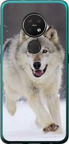 Чохол на Nokia 7.2 Втікає вовк із пластику FCh_014114