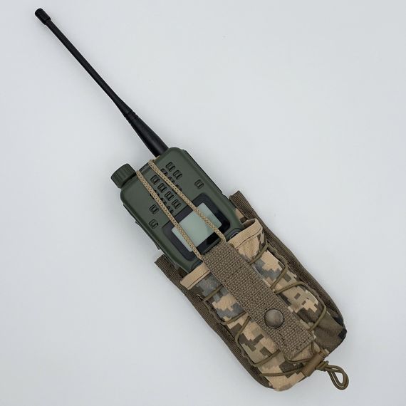 Підсумок під рацію полікордура Піксель Molle чохол тримач для радіостанції | Зображення 3