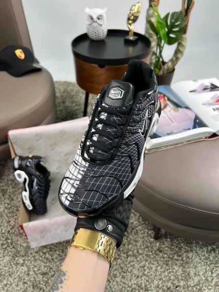 Кросівки Air Max Tn Plus Black White Line , В'єтнам 44 28 | Зображення 6