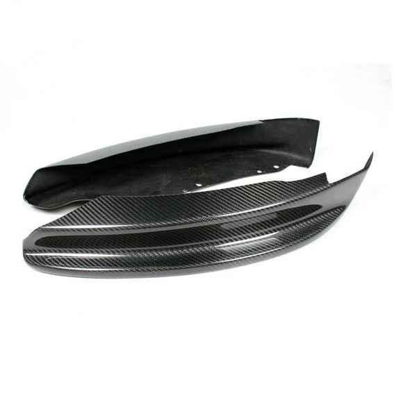 Накладки на передній бампер Flap (для E82/E88 M-Sport, Карбон) для BMW 1 серія E81/82/87/88 2004-2011 рр | Зображення 3