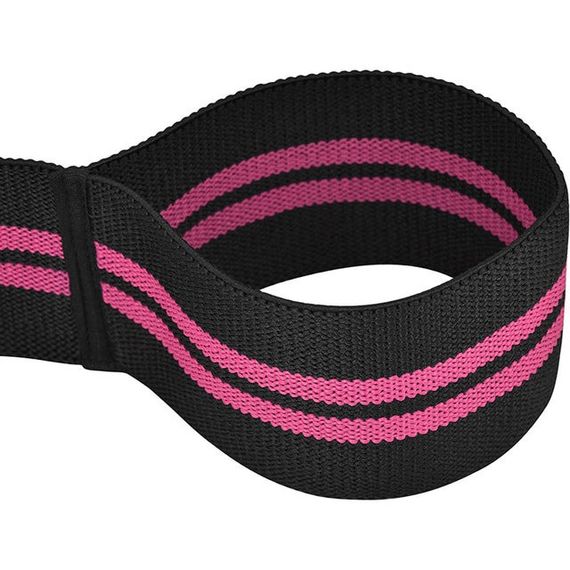 Бинты на колени RDX GYM KNEE WRAP R11 BLACK/PINK | Зображення 1
