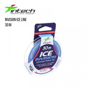 Леска рыболовная Intech Интеч Invision Ice Line 30m 0.16mm, 2.21kg