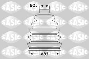 Пильовик ШРКШа зовн. CITROEN, FIAT, JEEP, LAND ROVER, NISSAN, PEUGEOT, RENAULT (вир-во SASIC) SASIC 1904043 на RENAULT MASTER III автобус (JV)