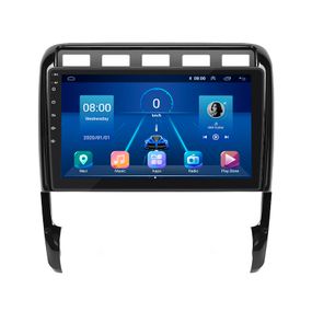 Штатна магнітола Lesko Porsche Cayenne I Рестайлинг (957) 2007-2010г 9" 6/128Gb 4G Wi-Fi GPS Top Порш Кайен