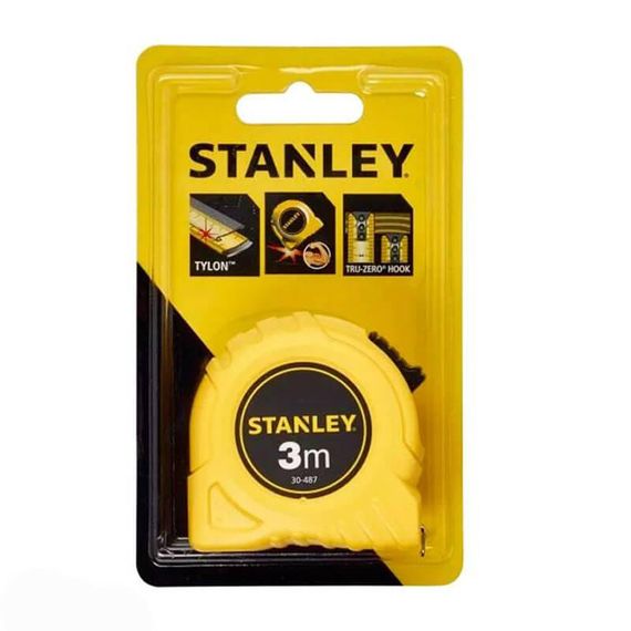 Рулетка измерительная GLOBAL TAPE длиной 3 м, шириной 12,7 мм, в пластмассовом корпусе STANLEY 0-30-487 | Зображення 2