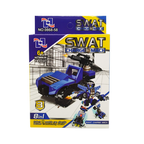 Дитячий конструктор 0868-58 поліцейський транспорт (Вид 3)