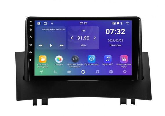Штатна магнітола Soundbox SM-2055 з CarPlay для Renault Megane II