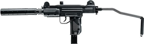 Пістолет кулемет пневматичний Umarex IWI Mini UZI кал. 4.5 мм BB | Зображення 3